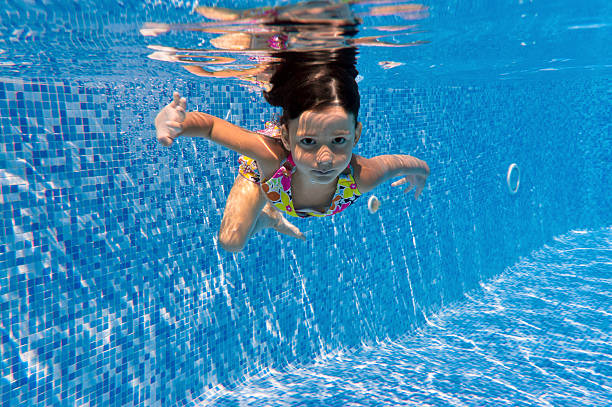 istock Underwater kid in swimming pool 160138220