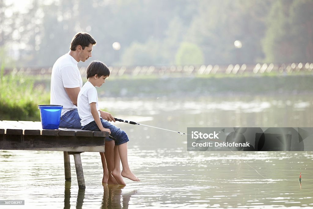 Family fishing http://content.foto.mail.ru/mail/deklo-design/2/i-40.jpg Father Stock Photo