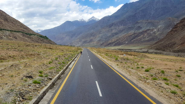 Karakuram Highway along the Mighty Indus