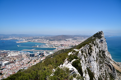 Gibraltar and the rock view