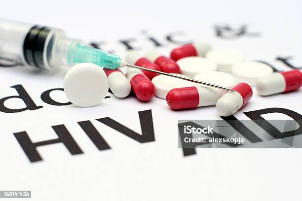 Foto de Sida e mais fotos de stock de AIDS - AIDS, Anestésico, Antibiotico