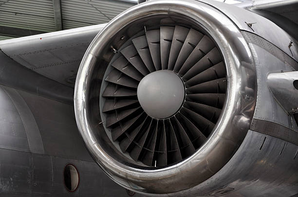 Jet Engine stock photo
