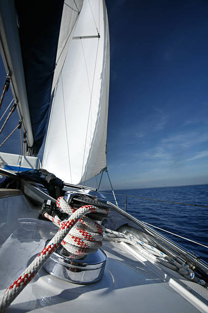 istock Sailing Boat Rope Detail 160141943