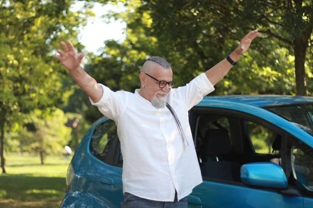 istock happily surprised man waving to dear people 1601431732