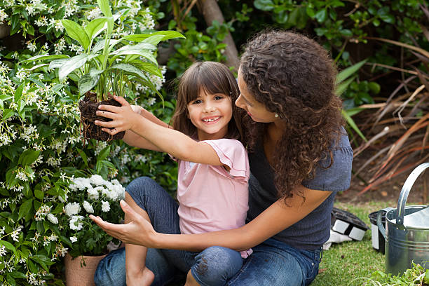 istock Mother and daughter working together 160143643