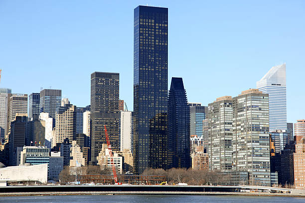 istock NY - view to Manhattan from Long Island 160144031