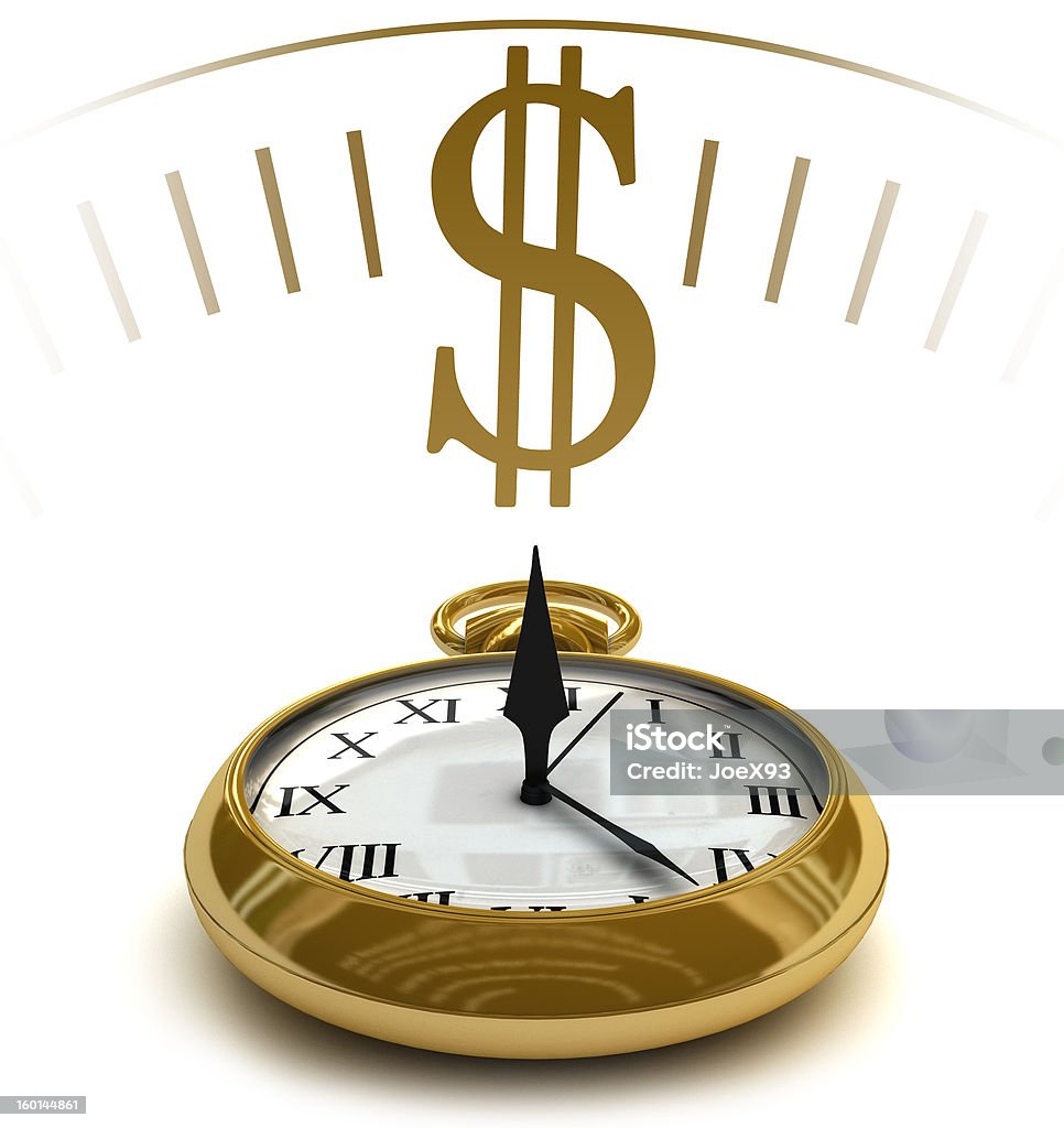 Il tempo è denaro - Foto stock royalty-free di Composizione verticale