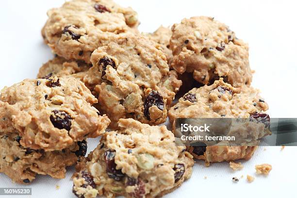 Feito Em Casa Cookie - Fotografias de stock e mais imagens de Amendoim - Alimento - Amendoim - Alimento, Bolacha, Chocolate