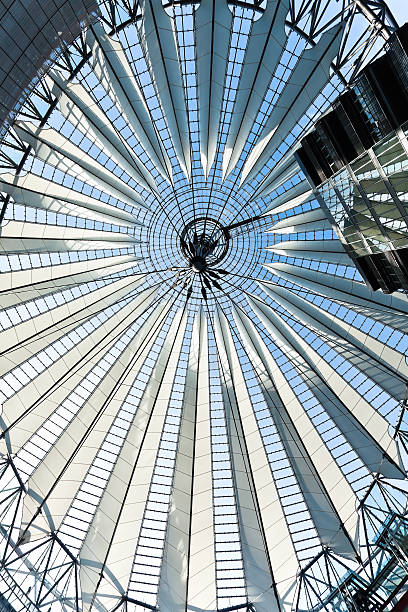 istock propellerblade roof in sony center postdamer platz berlin germany 160145803
