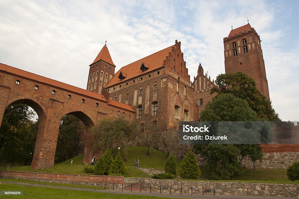Castle of the Teutonic Knights Teutonic castle in Kwidzyn - Poland Monument Stock Photo
