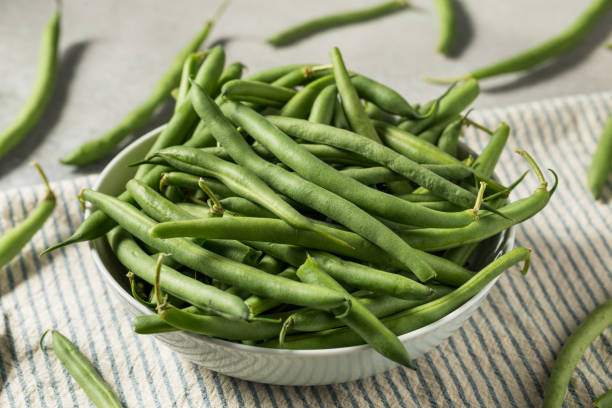 istock Organic Raw French Green Beans 1601474468