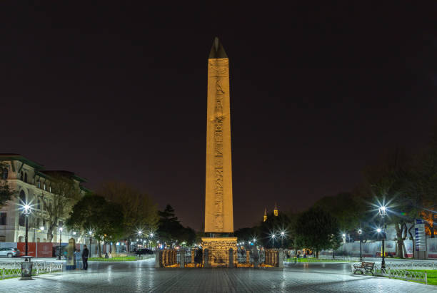 istock Obelisk of Theodosius at Night 1601520244
