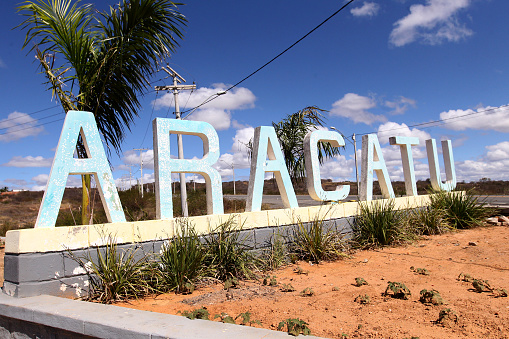 aracatu, bahia, brazil - july 24, 2023: milkman in the city of Itajuipe in southern Bahia.