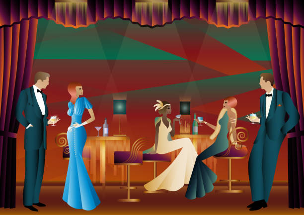 istock People in a restaurant in the art deco style 1601598005