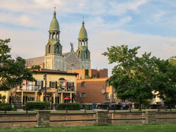 istock Church and Lachine Canal 1601636884