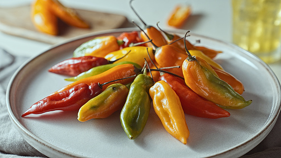 Peruvian Colored Chillies