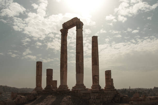 istock Hercules Temple on Citadel Hill in Amman, Jordan 1601734595