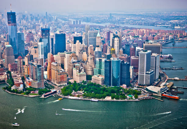 istock New York Skyline viewed from above 160178742