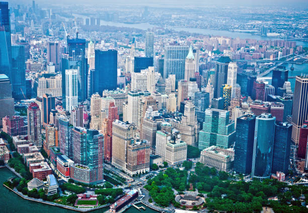 istock New York Skyline viewed from above 160178750