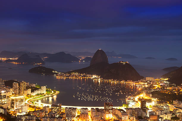 rio de janeiro - guanabara bay fotografías e imágenes de stock