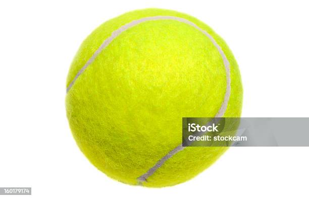 Isoliert Gelben Tennisball Auf Weiß Stockfoto und mehr Bilder von Tennisball - Tennisball, Spielball, Tennis