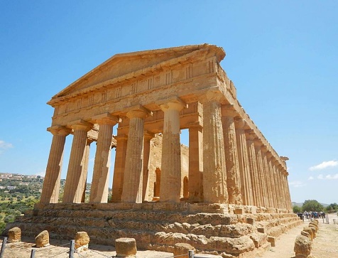 The Temple of Concordia (Italian: Tempio della Concordia) is an ancient Greek temple of Magna Graecia in the Valle dei Templi (Valley of the Temples) in Agrigento, Sicily, Italy