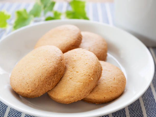 istock Homemade cookies on plate 1601823151