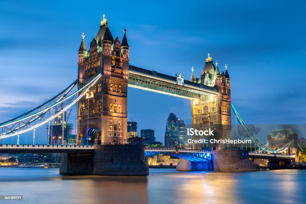 Tower Bridge, Londra, Inghilterra - Foto stock royalty-free di Estate
