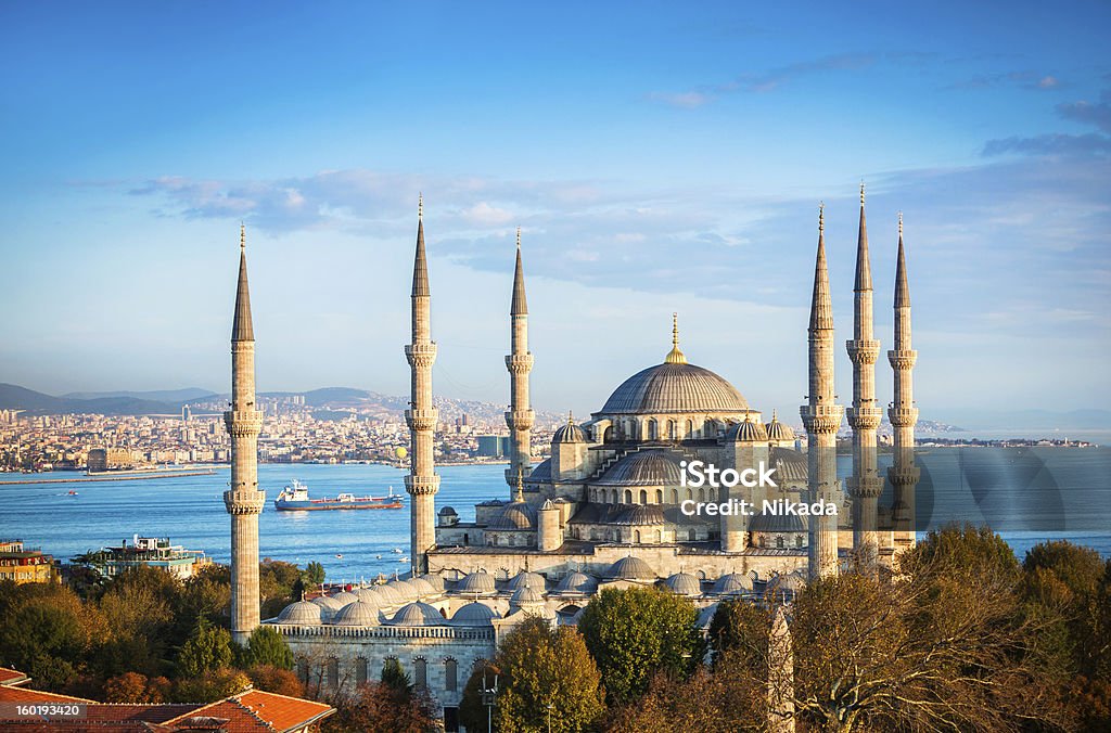 Blue Mosque in Istanbul Blue Mosque in Istanbul, Turkey  Istanbul Stock Photo