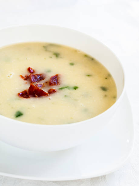 chorizo, fennel & potato soup
