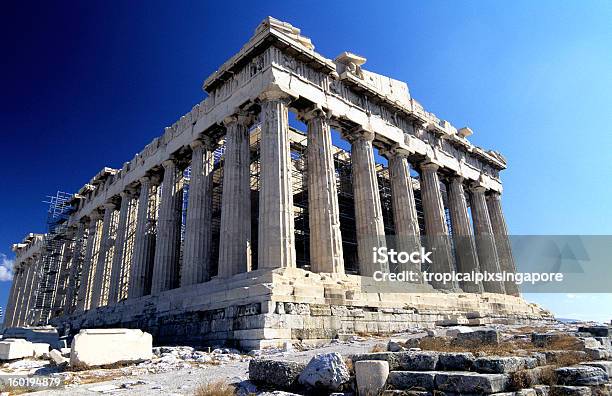 Griechenland Athen Der Akropolis Und Den Parthenon Stockfoto und mehr Bilder von Akropolis - Athen