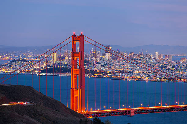 istock San Francisco Cityscape at Night, California 160196150