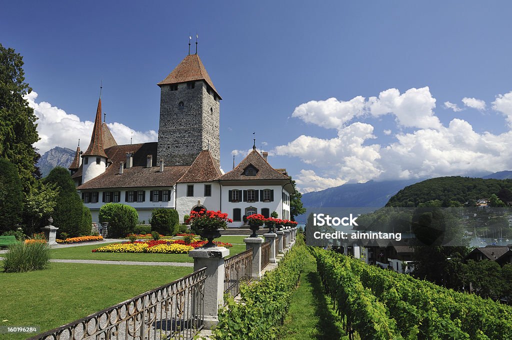 Schloss Spiez - Foto de stock de Arquitetura royalty-free