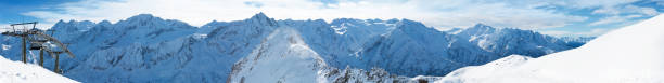 istock High mountain snowy  landscape - Panorama 160196598