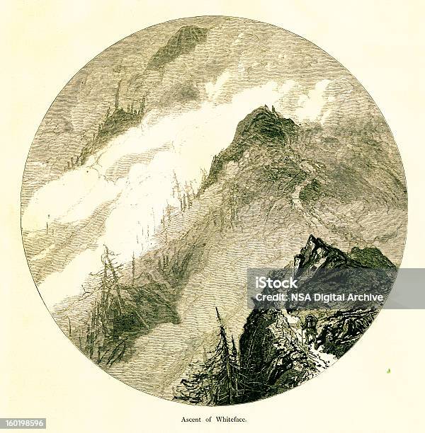 ホワイトフェイス山 New York - 古風のベクターアート素材や画像を多数ご用意 - 古風, 山, アディロンダック山地