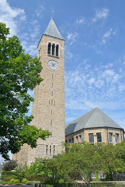 mcgraw torre da universidade de cornell - mcgraw imagens e fotografias de stock