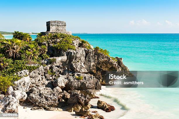 Ruins Of Tulum Stock Photo - Download Image Now - Tulum - Mexico, Mayan Riviera, Mexico