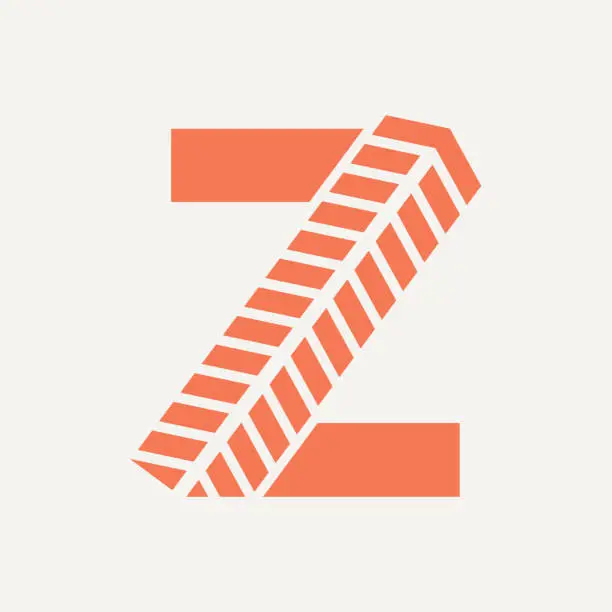 Vector illustration of Letter Z Real Estate Logo Concept With Building Icon. Property and Housing Symbol