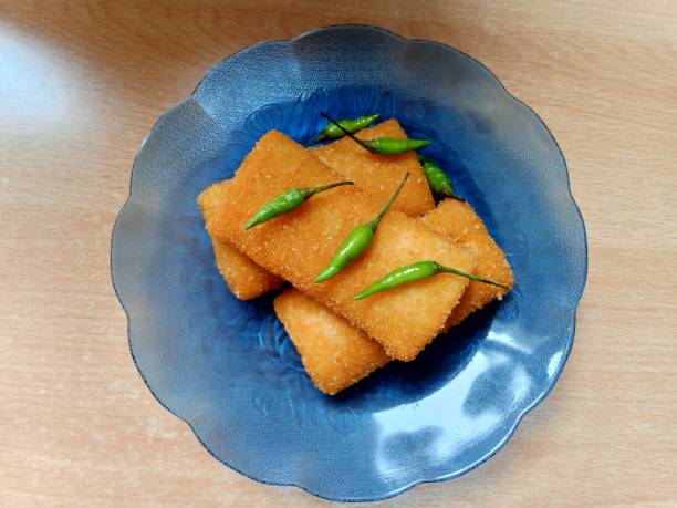 istock Photo of risol snacks and garnished with cayenne pepper 1602005183