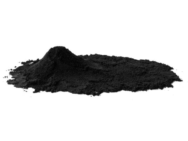istock Sand  beach texture. Pile black sand isolated on white background. Sand dune with clipping path. Sand dunes isolated on white background. Pile black sand background 1602090136
