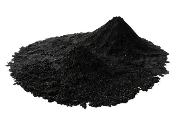 istock Sand  beach texture. Pile black sand isolated on white background. Sand dune with clipping path. Sand dunes isolated on white background. Pile black sand background 1602090679