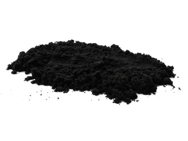 istock Sand  beach texture. Pile black sand isolated on white background. Sand dune with clipping path. Sand dunes isolated on white background. Pile black sand background 1602091244