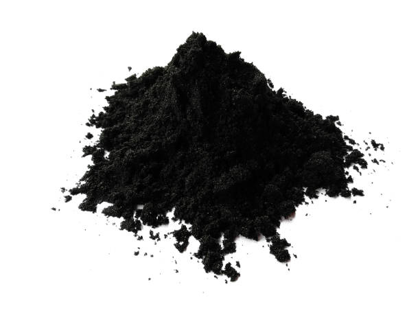 istock Sand  beach texture. Pile black sand isolated on white background. Sand dune with clipping path. Sand dunes isolated on white background. Pile black sand background 1602092329