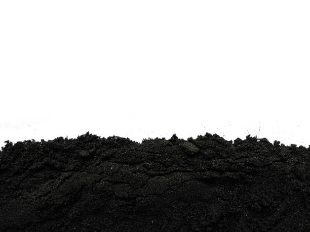 istock Sand  beach texture. Pile black sand isolated on white background. Sand dune with clipping path. Sand dunes isolated on white background. Pile black sand background 1602093533