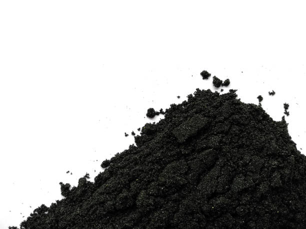 istock Sand  beach texture. Pile black sand isolated on white background. Sand dune with clipping path. Sand dunes isolated on white background. Pile black sand background 1602108052