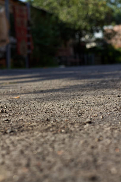 istock Fresh asphalt in Kharkov yard 1602123519