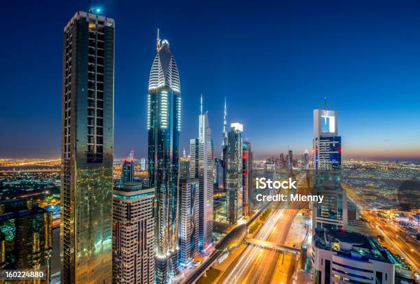 Megacity Dubai - Fotografie stock e altre immagini di Dubai - Dubai, Città, Emirati Arabi Uniti