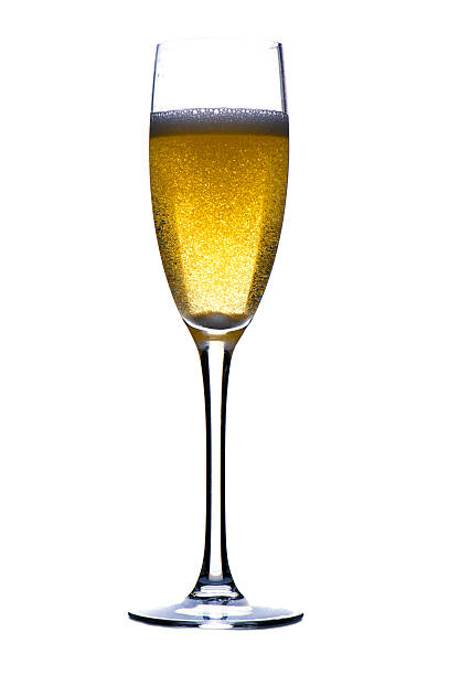 istock champagne glasses on white 160226168
