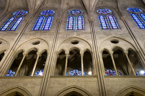 the cathedral of Notre Dame in Paris, France