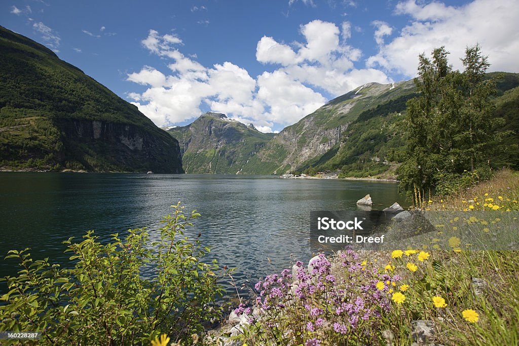 Norwegia - Zbiór zdjęć royalty-free (Chmura)